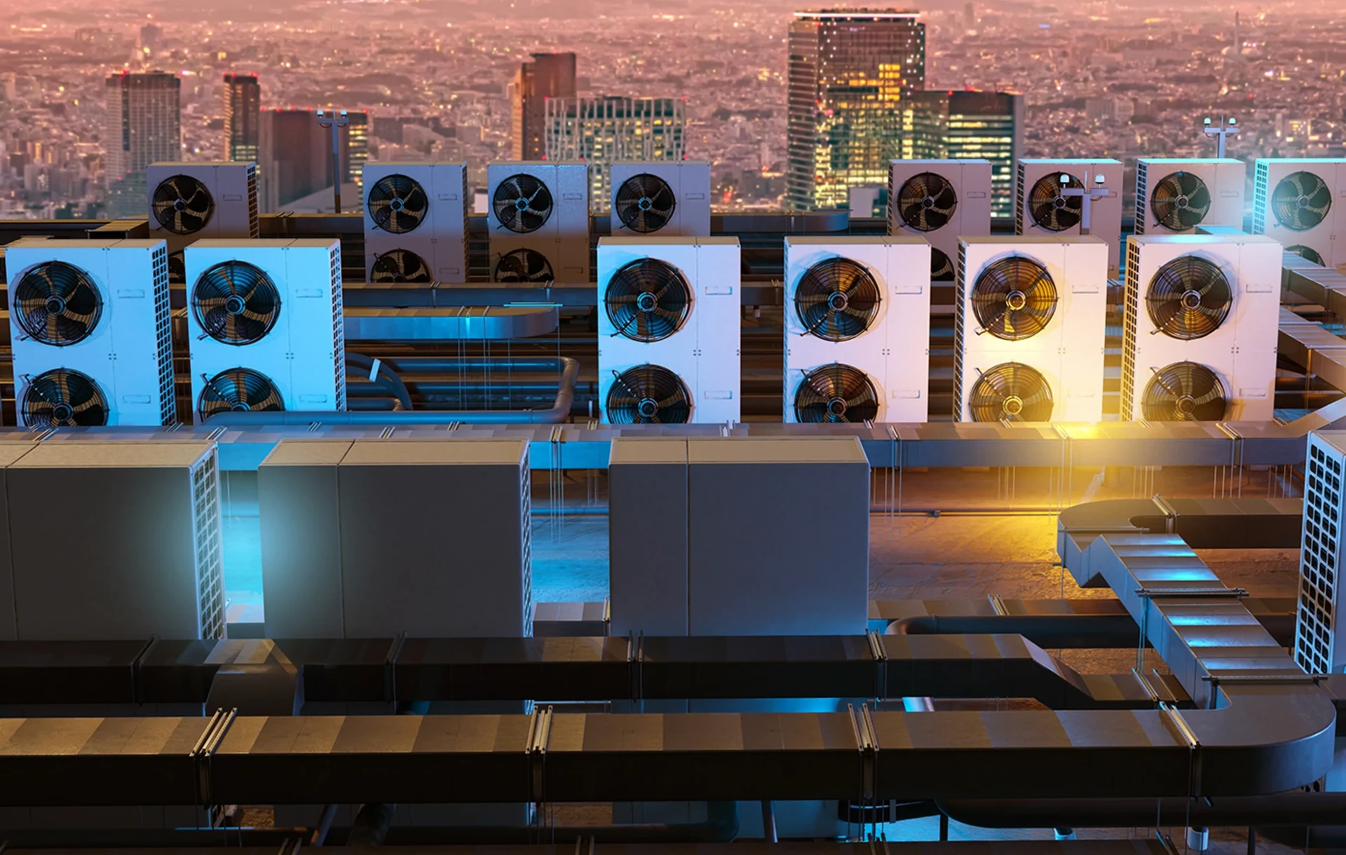 Commercial air conditioning units