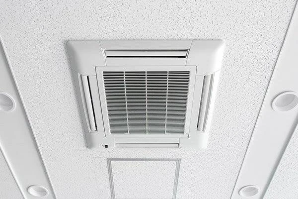 HVAC equipment close-up